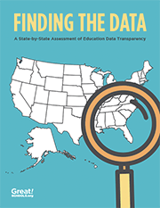 'Finding the Data' report cover