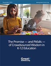 The promise and pitfalls of crowdsourced wisdom in K-12 education