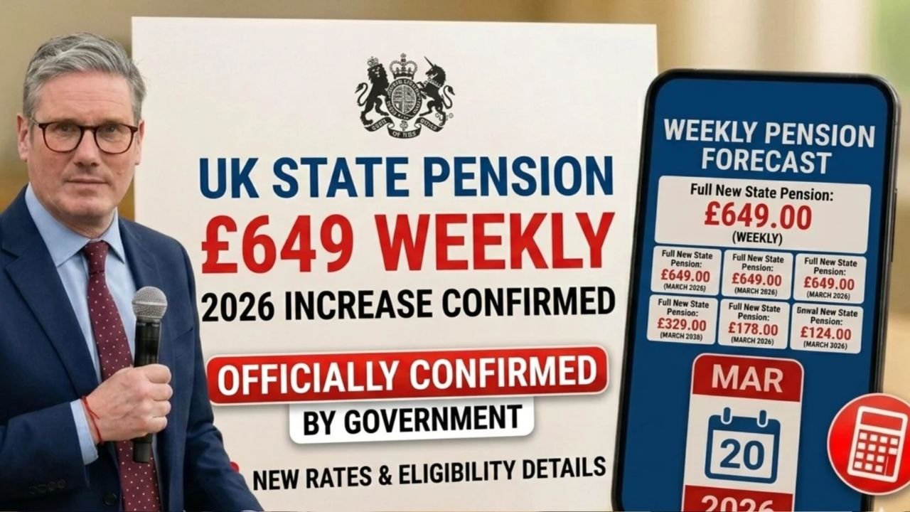 £649 Weekly State Pension 2026: What You Need to Know
