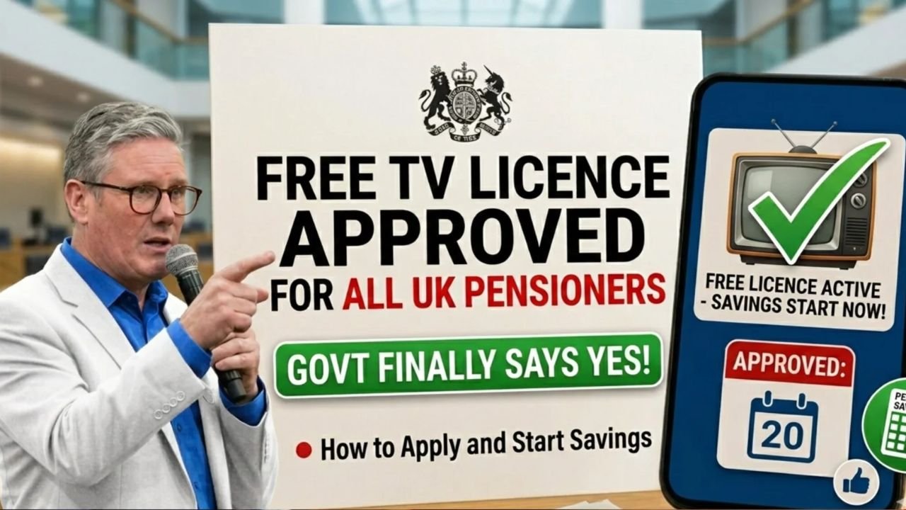Free TV Licence Approved for UK Pensioners – What You Need to Know in 2026