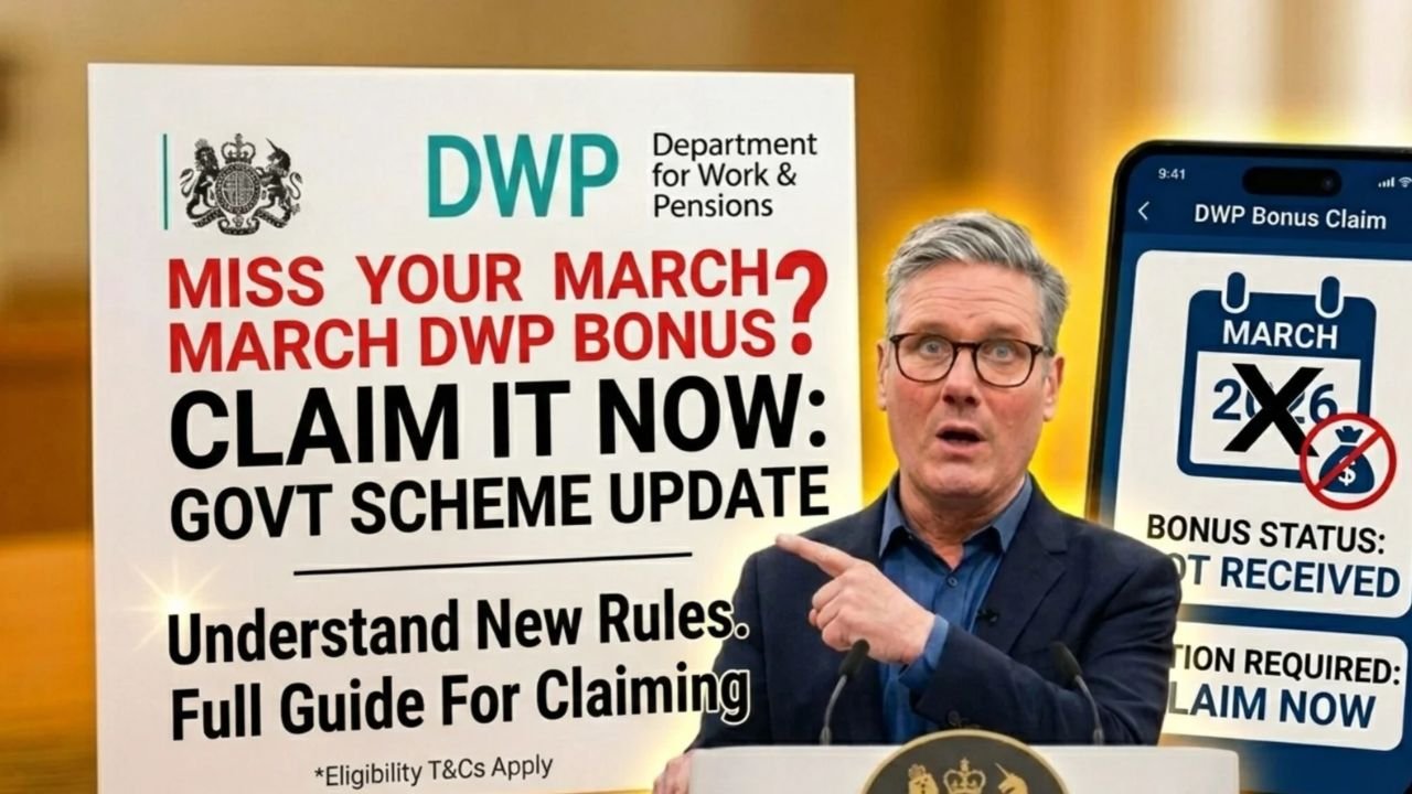 Missed Your DWP March 2026 Bonus? Here’s How to Secure It