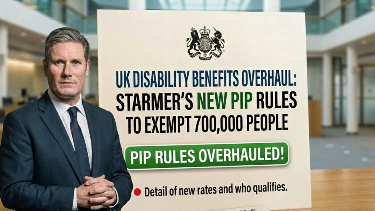 UK Disability Benefits Overhaul: Starmer’s New PIP Rules to Exempt 700,000 People