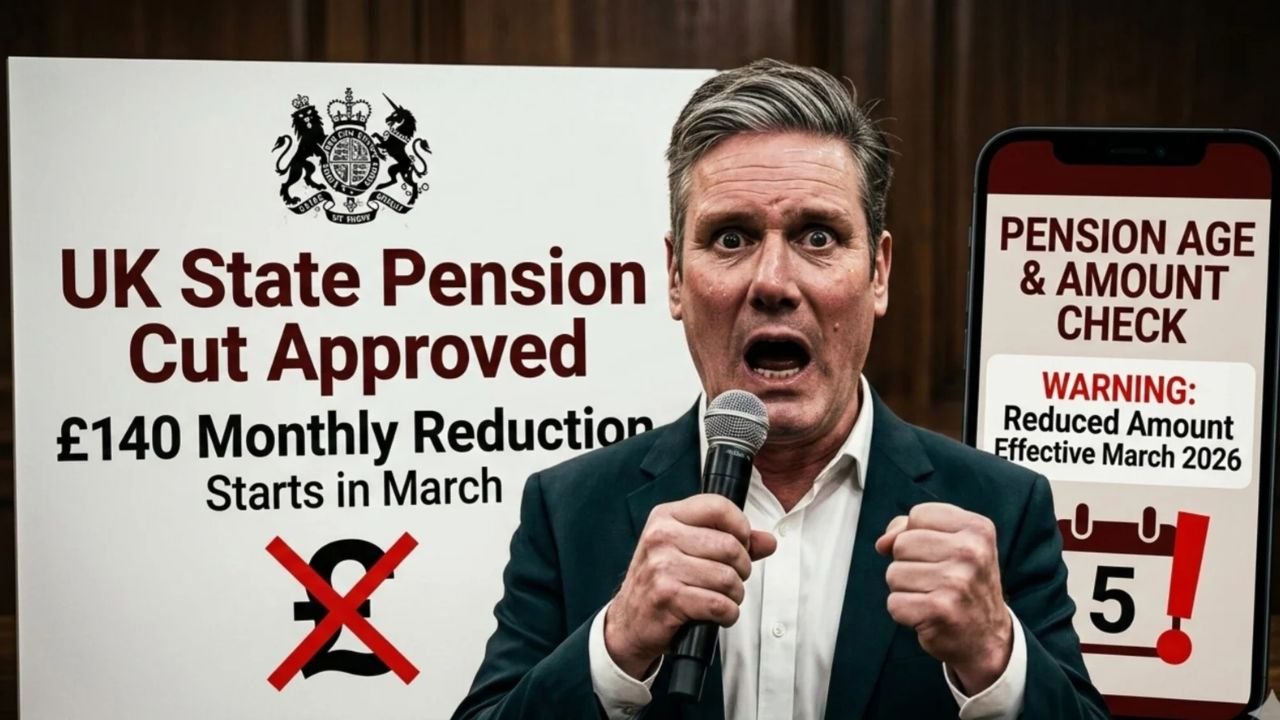 UK State Pension Faces £140 “Reduction” in March 2026: What Retirees Need to Know